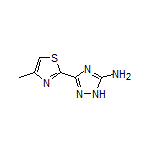 5-Amino-3-(4-methyl-2-thiazolyl)-1H-1,2,4-triazole