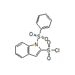 1-(Phenylsulfonyl)-1H-indole-2-sulfonyl Chloride
