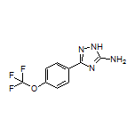 5-Amino-3-[4-(trifluoromethoxy)phenyl]-1H-1,2,4-triazole