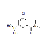 3-Chloro-5-(dimethylcarbamoyl)phenylboronic Acid