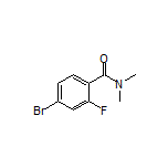 4-Bromo-2-fluoro-N,N-dimethylbenzamide