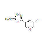 5-Amino-3-(5-fluoro-3-pyridyl)-1H-1,2,4-triazole