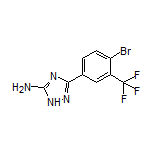 5-Amino-3-[4-bromo-3-(trifluoromethyl)phenyl]-1H-1,2,4-triazole