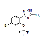 5-Amino-3-[4-bromo-2-(trifluoromethoxy)phenyl]-1H-1,2,4-triazole