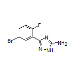 5-Amino-3-(5-bromo-2-fluorophenyl)-1H-1,2,4-triazole