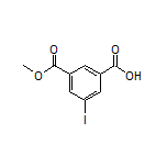 3-Iodo-5-(methoxycarbonyl)benzoic Acid