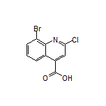 8-Bromo-2-chloroquinoline-4-carboxylic Acid