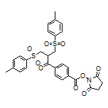 2,5-Dioxo-1-pyrrolidinyl 4-[3-Tosyl-2-(tosylmethyl)propanoyl]benzoate