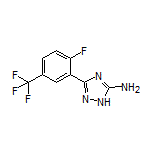 5-Amino-3-[2-fluoro-5-(trifluoromethyl)phenyl]-1H-1,2,4-triazole