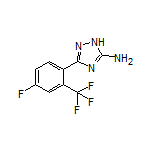 5-Amino-3-[4-fluoro-2-(trifluoromethyl)phenyl]-1H-1,2,4-triazole