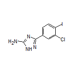5-Amino-3-(3-chloro-4-iodophenyl)-1H-1,2,4-triazole