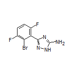 5-Amino-3-(2-bromo-3,6-difluorophenyl)-1H-1,2,4-triazole