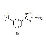 5-Amino-3-[3-bromo-5-(trifluoromethyl)phenyl]-1H-1,2,4-triazole