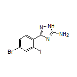 5-Amino-3-(4-bromo-2-iodophenyl)-1H-1,2,4-triazole