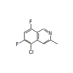 5-Chloro-6,8-difluoro-3-methylisoquinoline