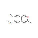 7-Fluoro-6-methoxy-3-methylisoquinoline