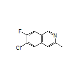 6-Chloro-7-fluoro-3-methylisoquinoline
