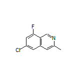 6-Chloro-8-fluoro-3-methylisoquinoline