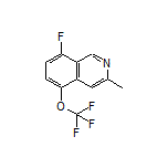 8-Fluoro-3-methyl-5-(trifluoromethoxy)isoquinoline