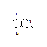5-Bromo-8-fluoro-3-methylisoquinoline