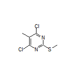 4,6-Dichloro-5-methyl-2-(methylthio)pyrimidine