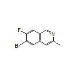 6-Bromo-7-fluoro-3-methylisoquinoline