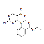 Ethyl 2-[(2-Chloro-5-nitro-4-pyrimidinyl)(methyl)amino]benzoate