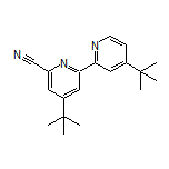 4,4’-Di-tert-butyl-[2,2’-bipyridine]-6-carbonitrile