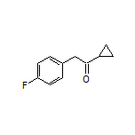 1-Cyclopropyl-2-(4-fluorophenyl)ethanone