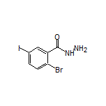 2-Bromo-5-iodobenzohydrazide
