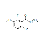 6-Bromo-2-fluoro-3-methoxybenzohydrazide