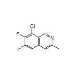 8-Chloro-7-fluoro-6-iodo-3-methylisoquinoline