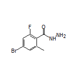 4-Bromo-2-fluoro-6-methylbenzohydrazide