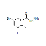 5-Bromo-3-fluoro-2-methylbenzohydrazide
