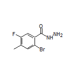 2-Bromo-5-fluoro-4-methylbenzohydrazide