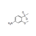 3-Methoxy-4-(methylsulfonyl)aniline