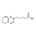 5-(5,6,7,8-Tetrahydro-1,8-naphthyridin-2-yl)pentanoic Acid