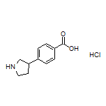 4-(3-Pyrrolidinyl)benzoic Acid Hydrochloride
