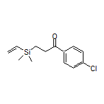 1-(4-Chlorophenyl)-3-[dimethyl(vinyl)silyl]-1-propanone