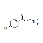 1-(4-Chlorophenyl)-3-(fluorodimethylsilyl)-1-propanone