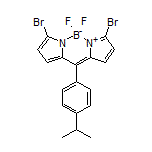 3,7-Dibromo-5,5-difluoro-10-(4-isopropylphenyl)-5H-dipyrrolo[1,2-c:2’,1’-f][1,3,2]diazaborinin-4-ium-5-uide