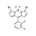3,7-Dibromo-10-(2,3-difluorophenyl)-5,5-difluoro-5H-dipyrrolo[1,2-c:2’,1’-f][1,3,2]diazaborinin-4-ium-5-uide
