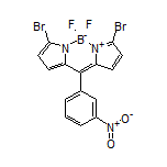 3,7-Dibromo-5,5-difluoro-10-(3-nitrophenyl)-5H-dipyrrolo[1,2-c:2’,1’-f][1,3,2]diazaborinin-4-ium-5-uide