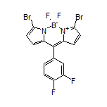 3,7-Dibromo-10-(3,4-difluorophenyl)-5,5-difluoro-5H-dipyrrolo[1,2-c:2’,1’-f][1,3,2]diazaborinin-4-ium-5-uide
