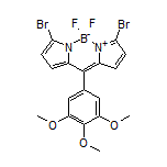 3,7-Dibromo-5,5-difluoro-10-(3,4,5-trimethoxyphenyl)-5H-dipyrrolo[1,2-c:2’,1’-f][1,3,2]diazaborinin-4-ium-5-uide