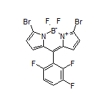 3,7-Dibromo-5,5-difluoro-10-(2,3,6-trifluorophenyl)-5H-dipyrrolo[1,2-c:2’,1’-f][1,3,2]diazaborinin-4-ium-5-uide