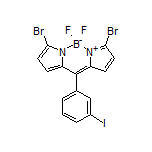 3,7-Dibromo-5,5-difluoro-10-(3-iodophenyl)-5H-dipyrrolo[1,2-c:2’,1’-f][1,3,2]diazaborinin-4-ium-5-uide