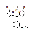 3,7-Dibromo-10-(3-ethoxyphenyl)-5,5-difluoro-5H-dipyrrolo[1,2-c:2’,1’-f][1,3,2]diazaborinin-4-ium-5-uide