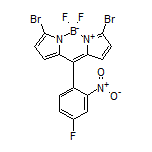 3,7-Dibromo-5,5-difluoro-10-(4-fluoro-2-nitrophenyl)-5H-dipyrrolo[1,2-c:2’,1’-f][1,3,2]diazaborinin-4-ium-5-uide