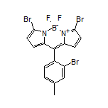 3,7-Dibromo-10-(2-bromo-4-methylphenyl)-5,5-difluoro-5H-dipyrrolo[1,2-c:2’,1’-f][1,3,2]diazaborinin-4-ium-5-uide